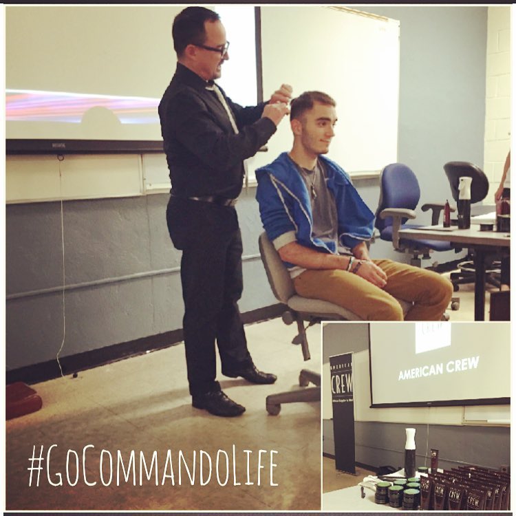 brand presentation to student organization - go commando app