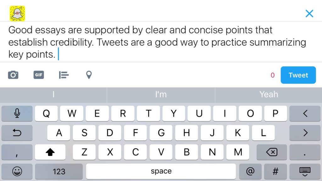 Short And Tweet: 5 Tips For Writing Better Essays | Go Commando App